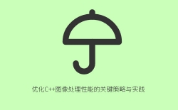 优化C++图像处理性能的关键策略与实践