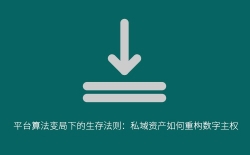 平台算法变局下的生存法则：私域资产如何重构数字主权